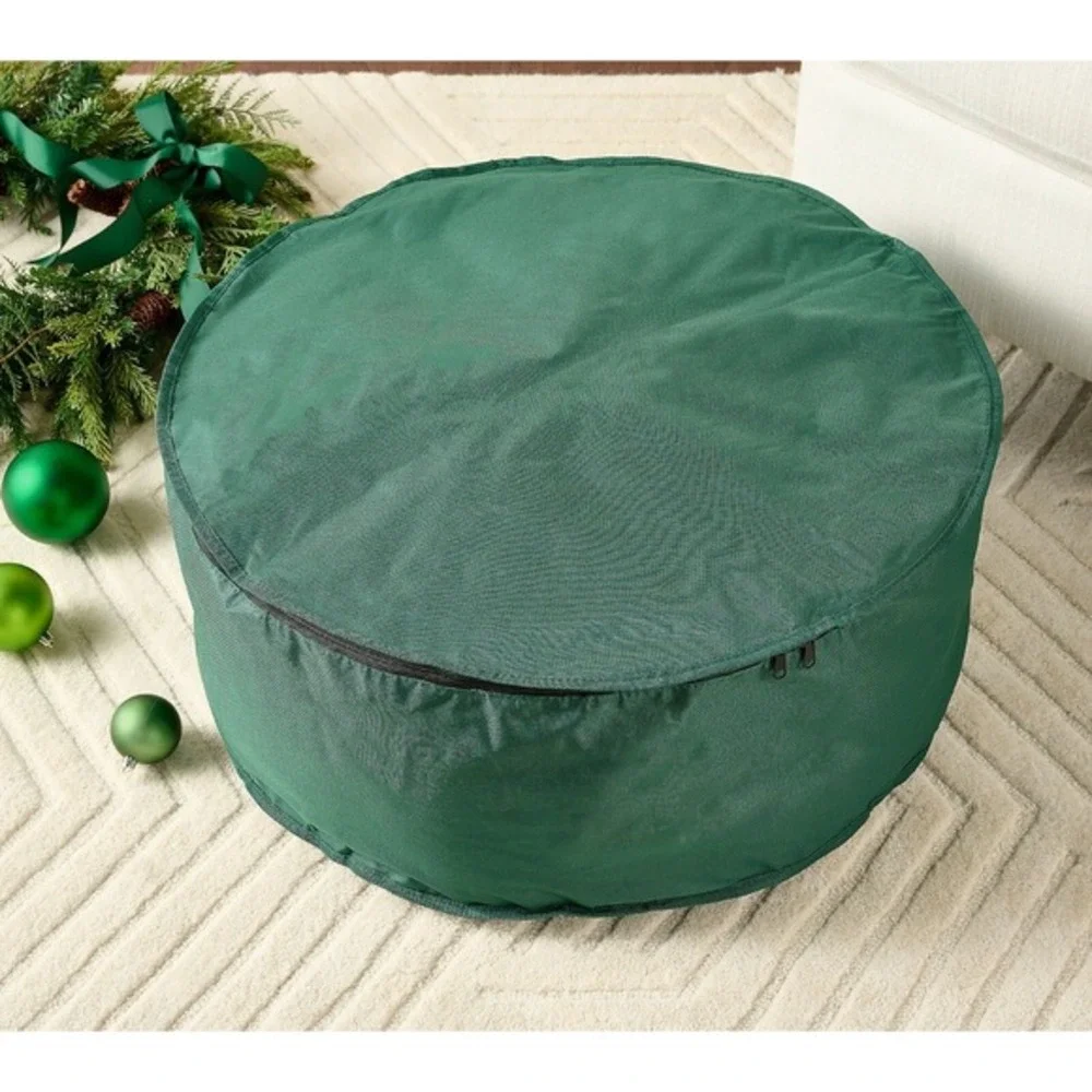 Bethlehem Lights Heavy‎ Duty Single Wreath Storage Bag Green 26